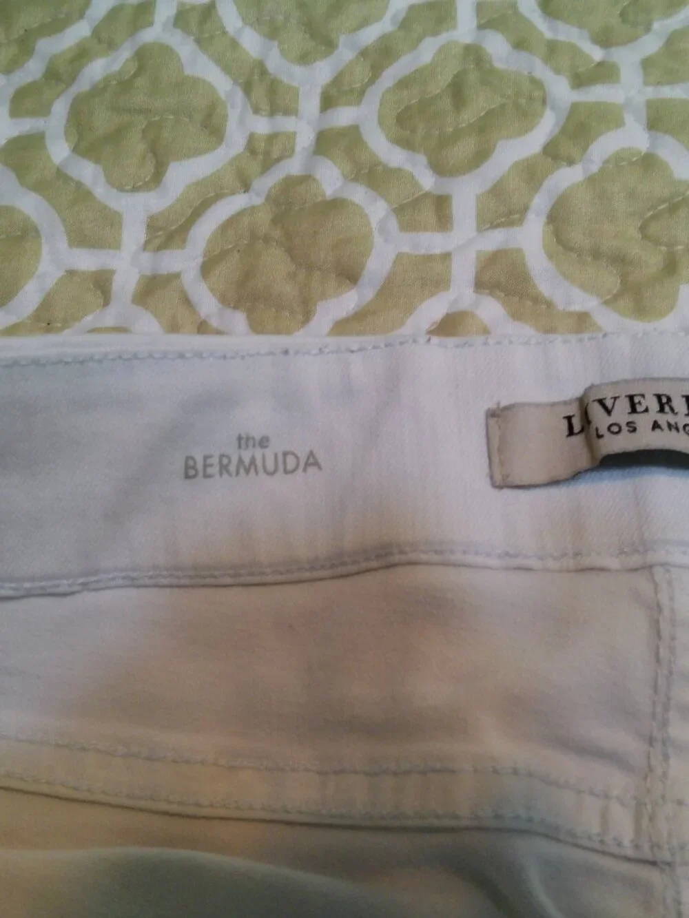LIVERPOOL LOS ANGELES WHITE SHORTS SIZE 18 W - Picture 4 of 6